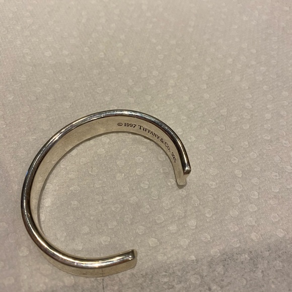 Tiffany & Co. Sterling Silver Estate 1837 Cuff Bracelet - Picture 13 of 14